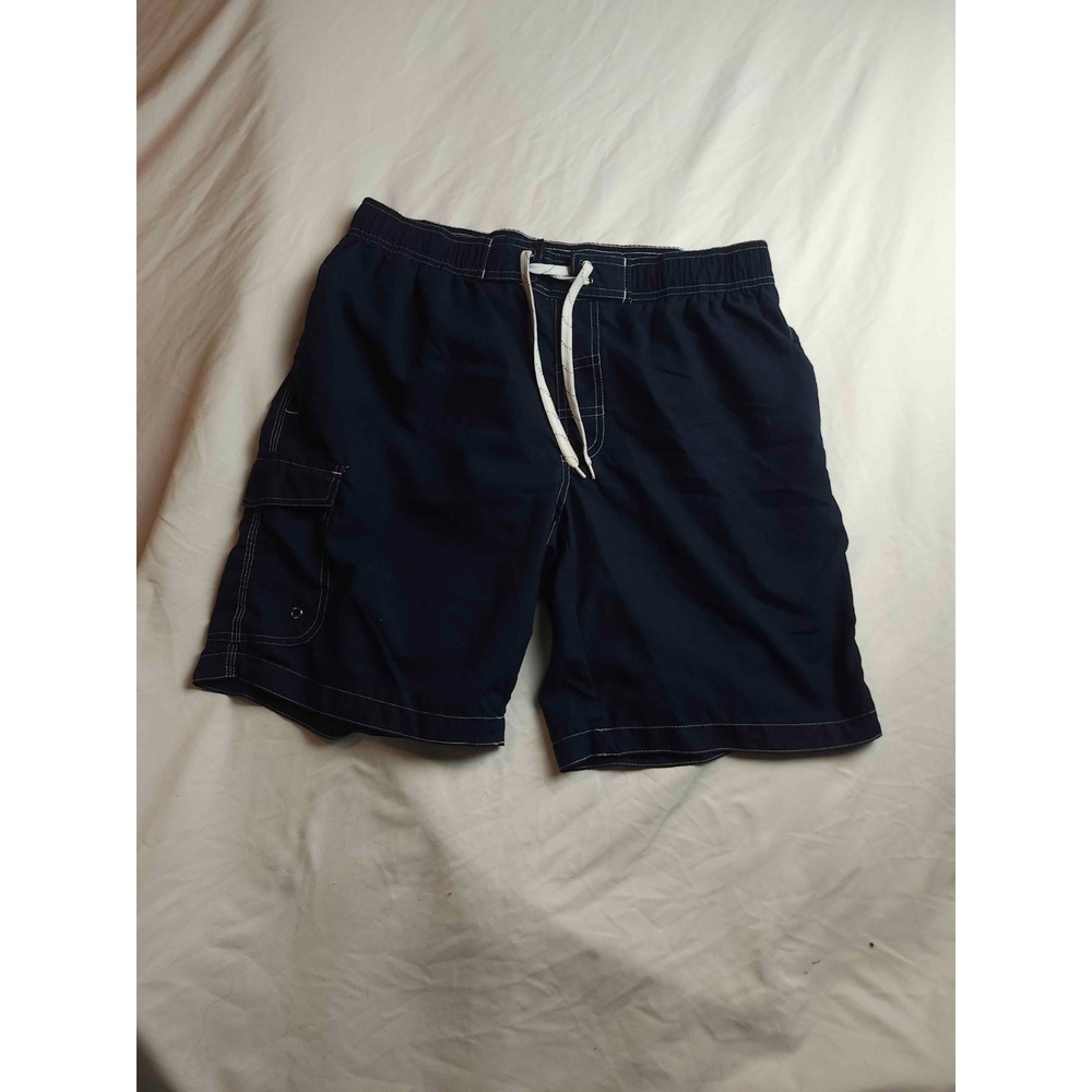 St Johns Bay Swim Trunks Mens XL Blue Nautical Yacht Club Summer Essentials